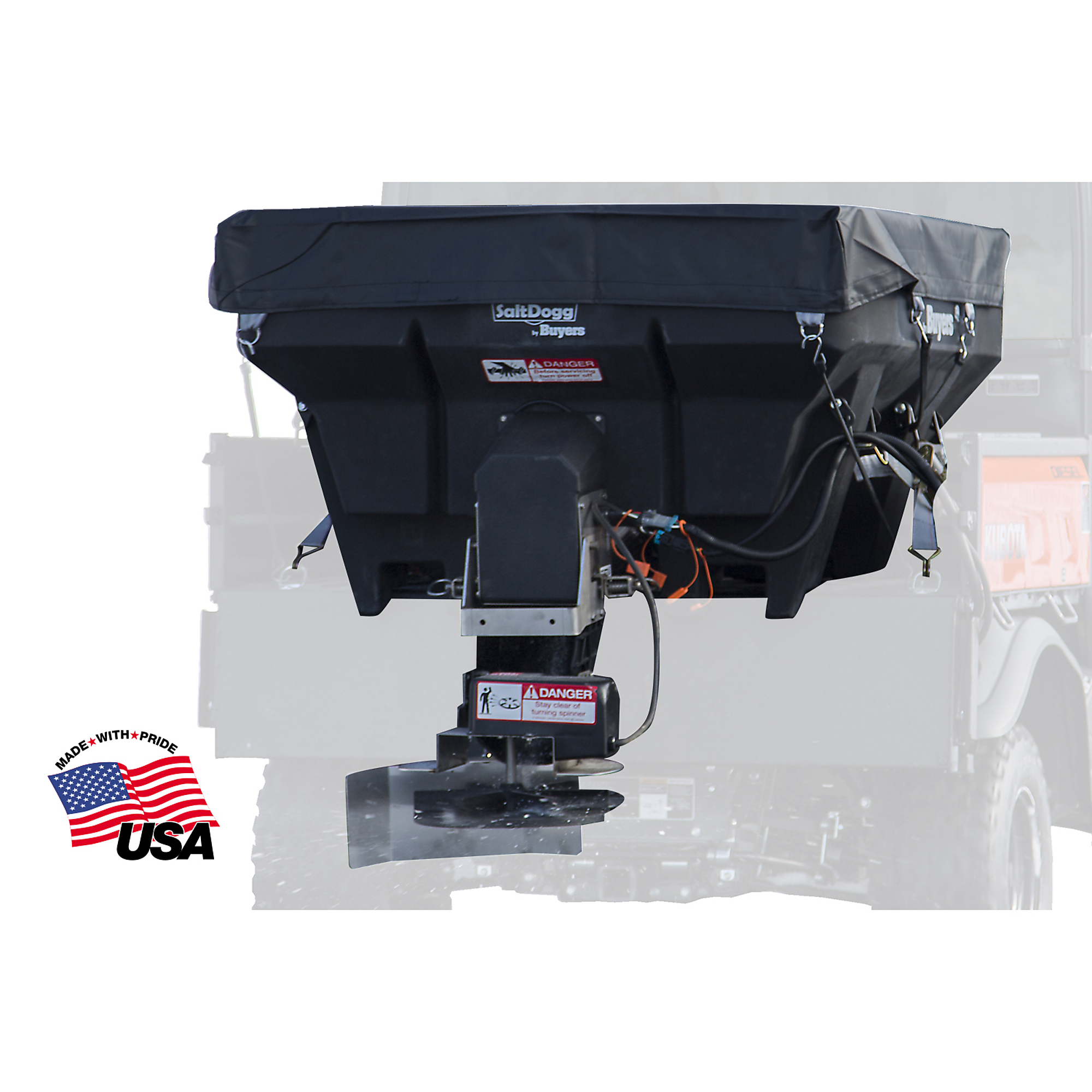 Buyers Products SaltDogg, 0.75 Cu Yd Truck UTV Bed Mount Rock Salt